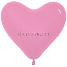 Сердца 30 см. розовые пастель 100 шт.