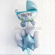 Букет шаров «Baby Boy»