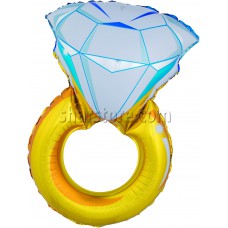Шар фигура «Кольцо с бриллиантом» 102 см.